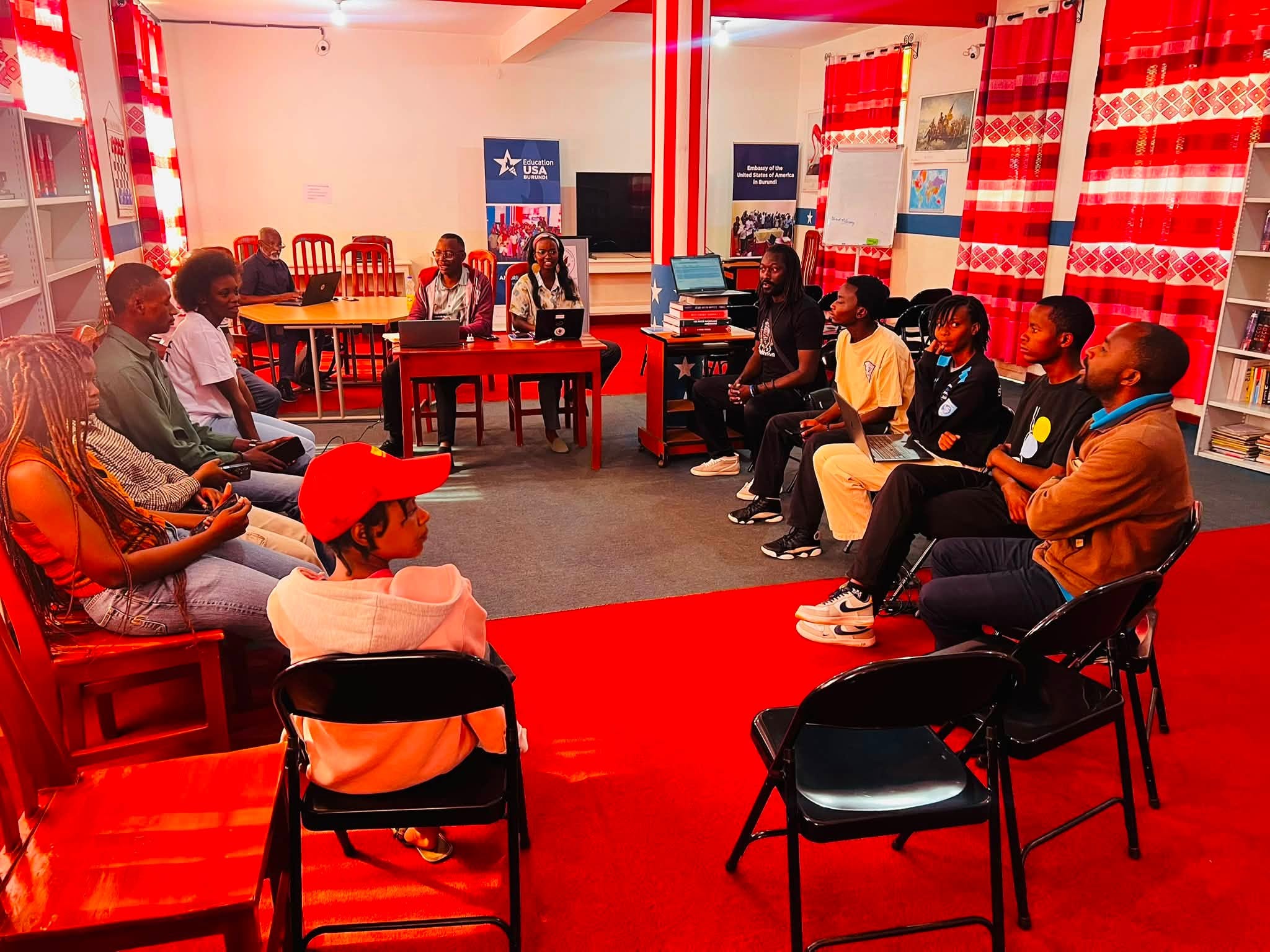 Préparatifs Salon des Jeunes